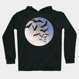 Bats and Moon Hoodie